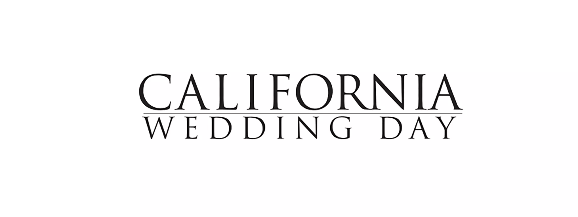 California Wedding Day